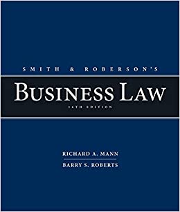 Smith and Roberson's Business Law (16th Edition) - Original PDF